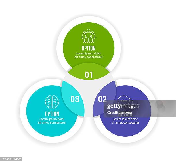 infographic element 3 steps - number 3 stock illustrations