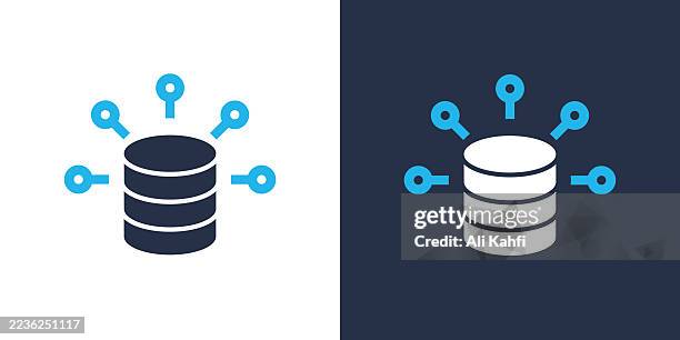 big data glyph solid icon. solid icon that can be applied anywhere, simple, pixel perfect and modern style. - computer server room stock illustrations