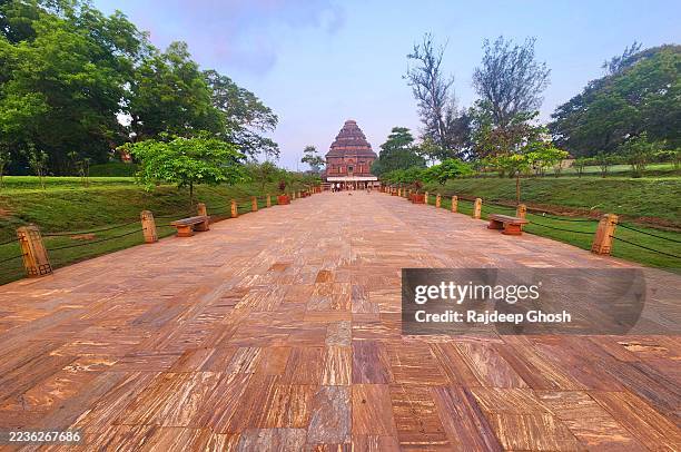 konark sun temple in odisha india - odisha stock pictures, royalty-free photos & images