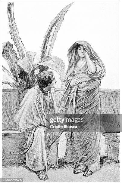 antipholus of syracuse - ancient greece stock illustrations