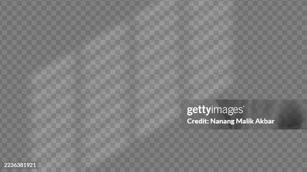 shadow window with transparent background for design mockup - window blinds background stock illustrations