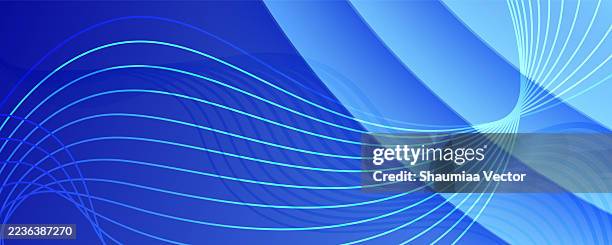 blue gradient lines abstract background. design template for ads, banner, poster, cover, web, brochure, wallpaper, and flyer - multimedia background stock illustrations