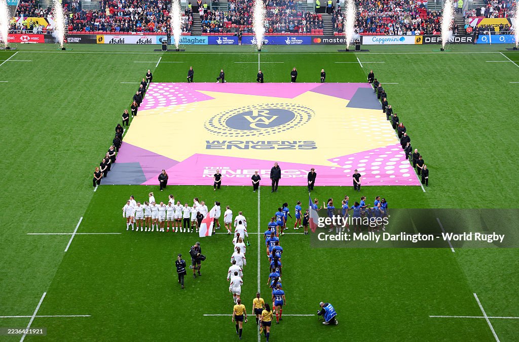 France v England - Women's Rugby World Cup 2025 Semi Final