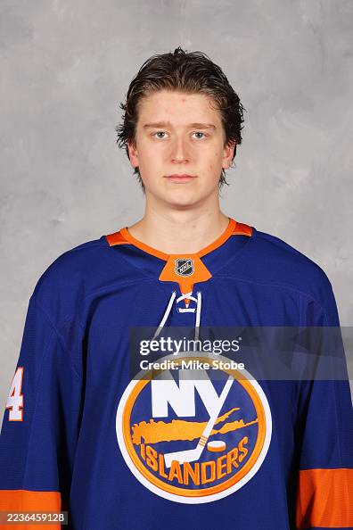 Callum Ritchie Islanders Calum Ritchie New York Islanders poses for his official headshot for ...