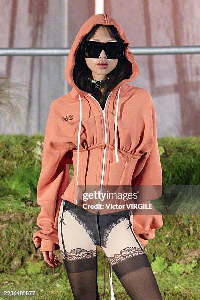 Urlocalmodel A model walks the runway during the Sinead Gorey Ready to Wear... News ...