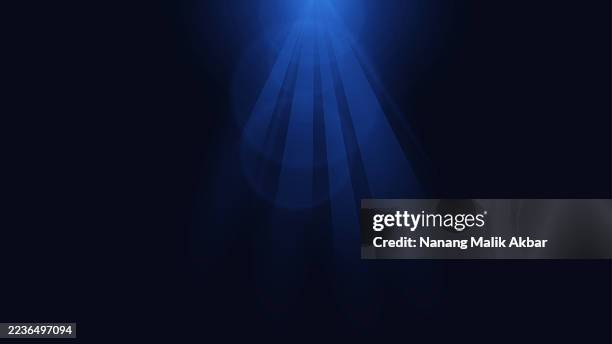 blue sunlight or flare light with transparent background - special effects stock illustrations