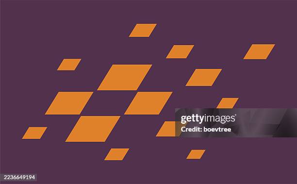 perspective color chessboard texture checkered flag concept background - checkered flag background stock illustrations