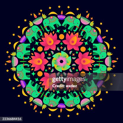 Diwali Design pattern template Diwali Design pattern template