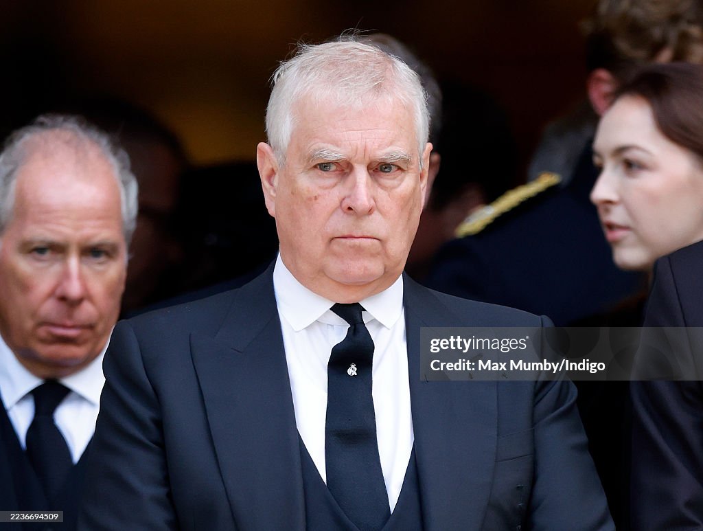 The Funeral Of The Duchess Of Kent