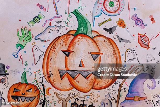 halloween 2025 - lollipop stock illustrations