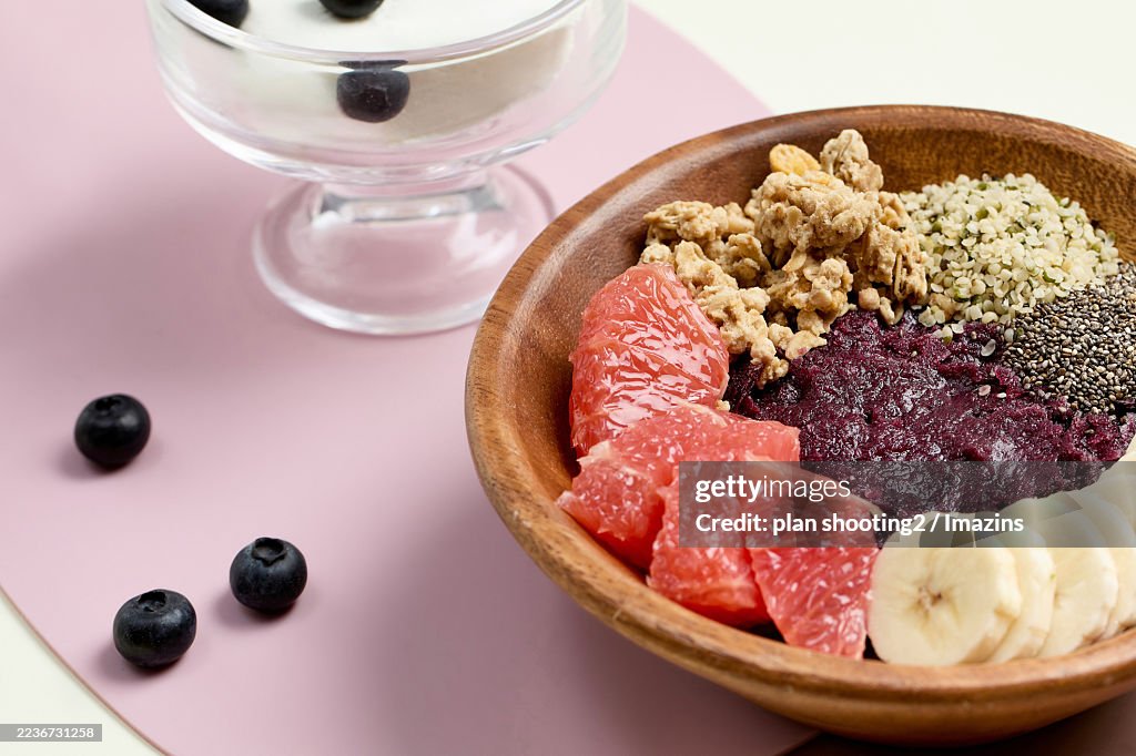 Acai bowl, healthy food, diet, meal plan