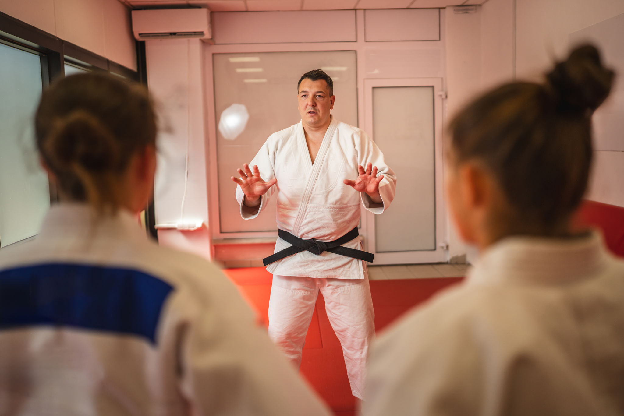 martial arts class