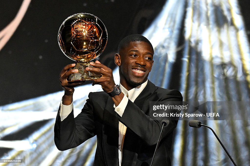69th Ballon D'Or Ceremony At Theatre Du Chatelet In Paris
