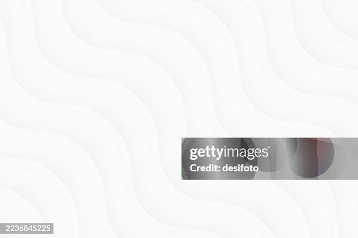 Abstract three dimensional blank empty full frame modern art wave pattern rippled squiggled pleated 3D design all over full frame pastel white tranquil glowing monochrome horizontal vector background with wavy curved slanted slanting diagonal stripes Abstract three dimensional blank empty full frame modern art wave pattern rippled squiggled pleated 3D design all over full frame pastel white tranquil glowing monochrome horizontal vector background with wavy curved slanted slanting diagonal stripes