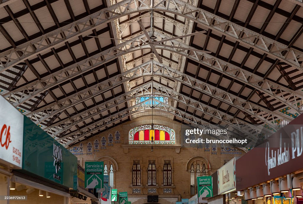 Mercado Central de Valencia Interior