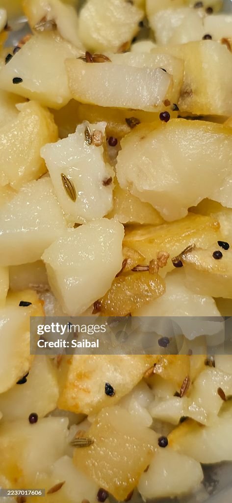 Fried potatoes