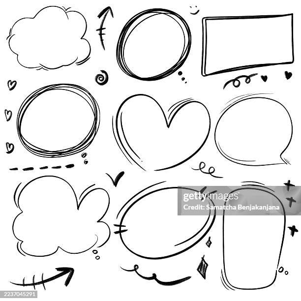 massages and talk. comic speech bubbles style - rounded rectangles stock pictures, royalty-free photos & images