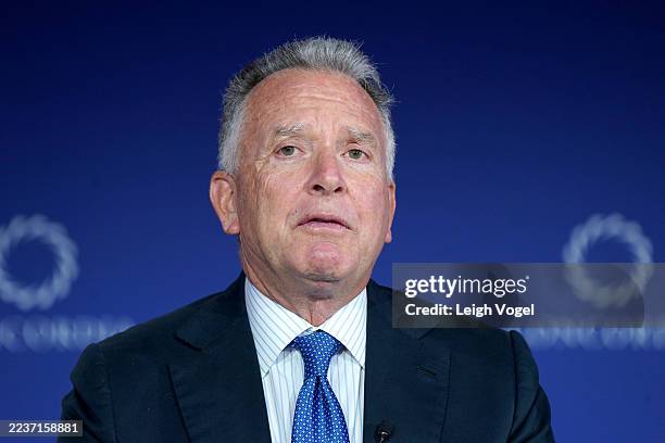 The Hon. Steve Witkoff, Assistant to the President and Special Envoy for Peace Missions, U.S. Department of State, speaks during the 2025 Concordia...
