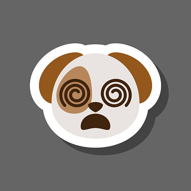Hypnotize Sticker 2,060 Sneaky Dog High Res Illustrations - Getty Images