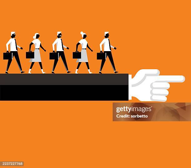 keep going with business team - cross dressing stock illustrations