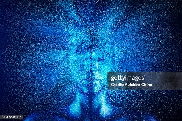 agentic ai particle formation - artificiell generell intelligens bildbanksfoton och bilder
