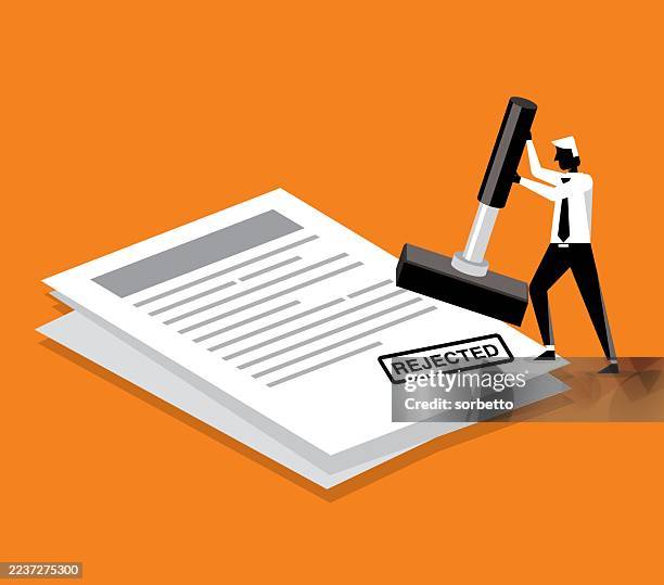 rejected document - rejected stamp stock illustrations