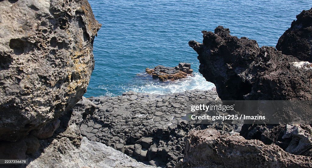 Jeju Jungmun Daepo Columnar Joints
