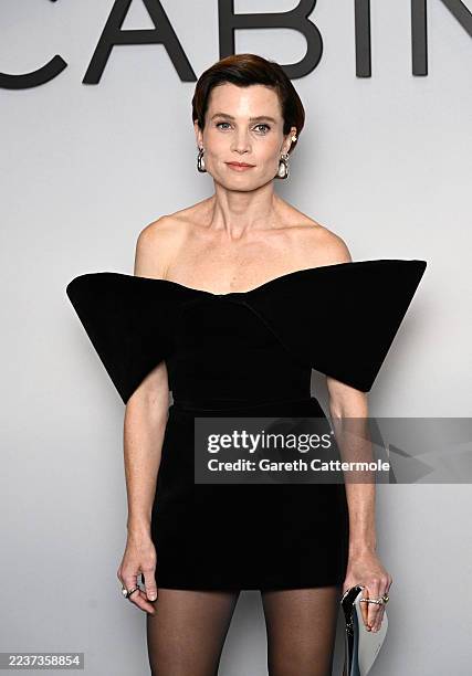 Gitte Witt attends the "The Woman In Cabin 10" special screening at BAFTA on September 25, 2025 in London, England.