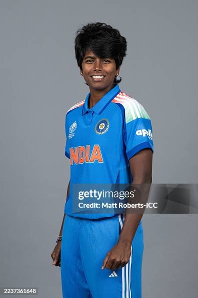 India Reddy Arundhati Reddy of India poses for a portrait during the ICC Women's ...