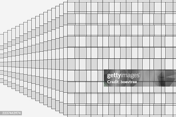abstract grid pattern texture futurism background - data stream white background stock illustrations