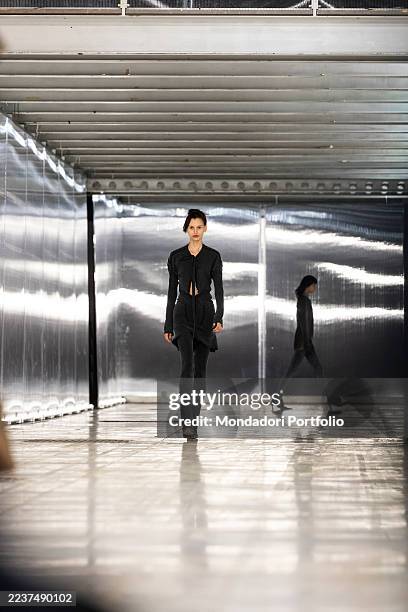Fashion Show at Milan Fashion Week Women's Collection Spring Summer 2026. Milan , September 24th, 2025