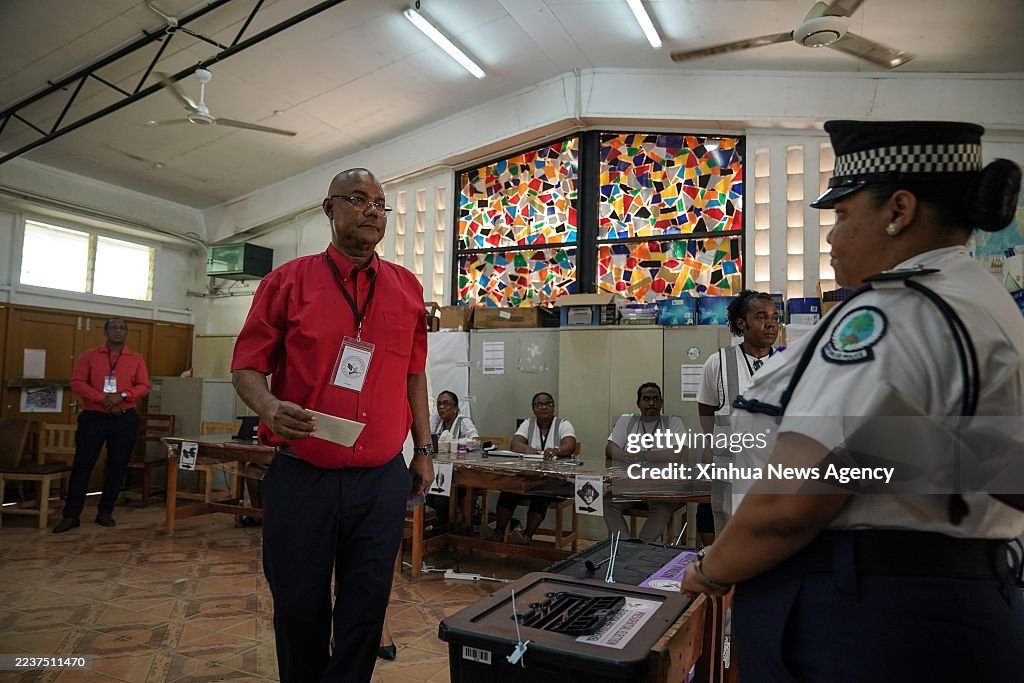 SEYCHELLES-VICTORIA-ELECTION-PATRICK HERMINIE