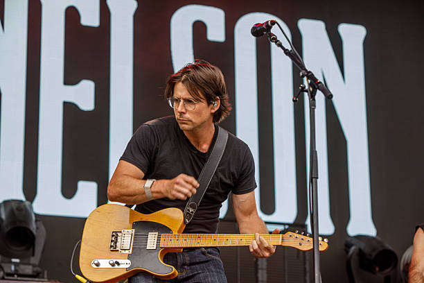 Lukas Nelson performs at the 2025 Ohana Music Festival at Doheny State Beach on September 26, 2025 in Dana Point, California.