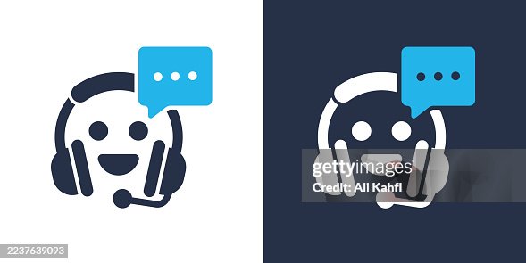 Virtual Assistant glyph solid icon. Solid icon that can be applied anywhere, simple, pixel perfect and modern style. Virtual Assistant glyph solid icon. Solid icon that can be applied anywhere, simple, pixel perfect and modern style.