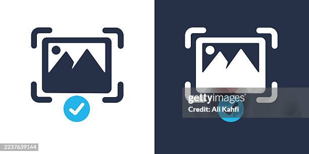 image recognition glyph solid icon. solid icon that can be applied anywhere, simple, pixel perfect and modern style. - quantum computing chip stock illustrations