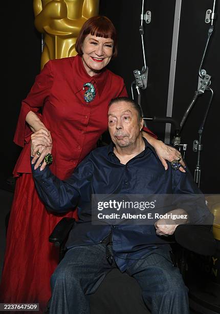 Tim Curry attend Nell Campbell The Academy Museum Hosts 50th Anniversary Of "The Rocky Horror Picture Show" With Tim Curry And Sins O' The Flesh at...