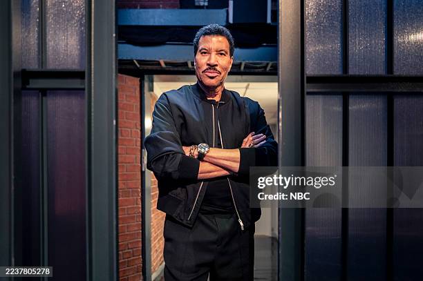 Episode 1707 -- Pictured: Singer Lionel Richie arrives on September 29, 2025 --