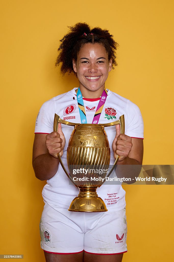 Women's Rugby World Cup 2025 Final Winners Studio