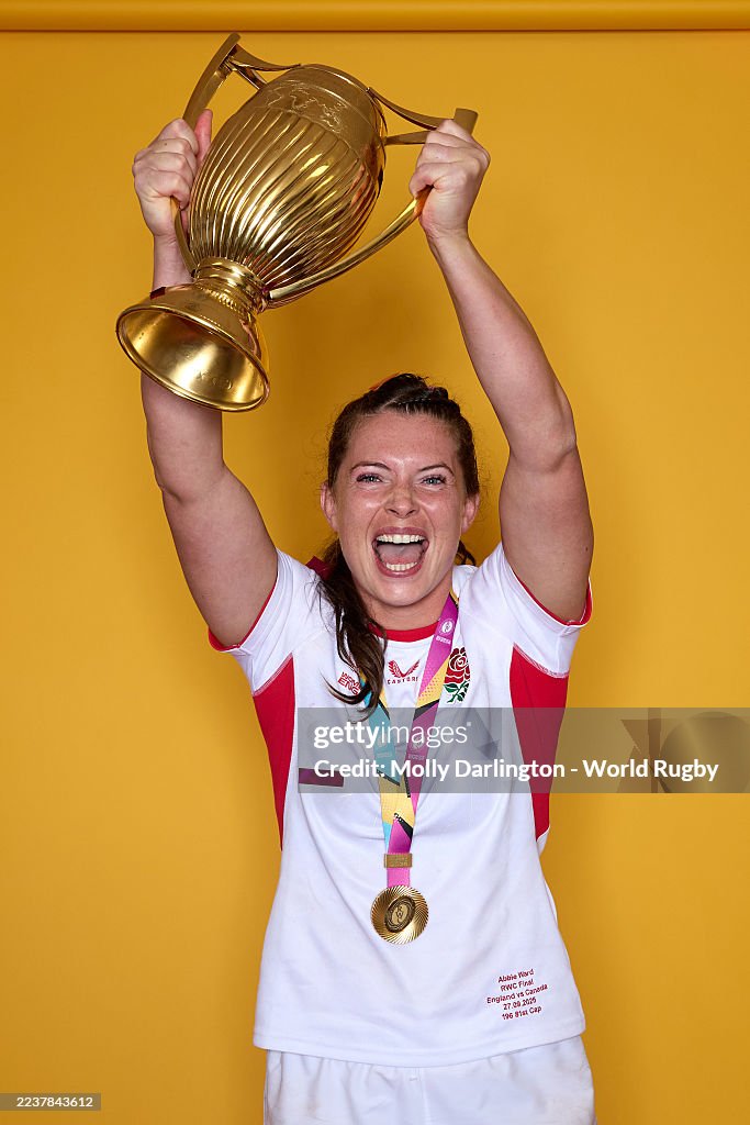 Women's Rugby World Cup 2025 Final Winners Studio