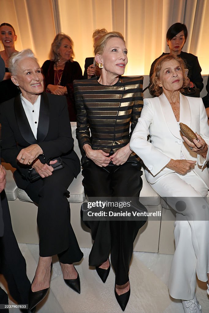 Giorgio Armani - Front Row - Milan Fashion Week - Womenswear Spring/Summer 2026