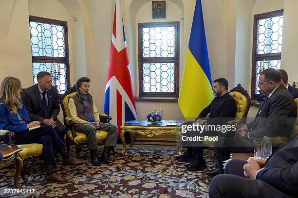 The Princess Royal Visits Kyiv, News Photo