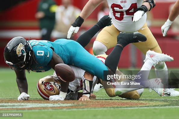 Jacksonville Jaguars v San Francisco 49ers Jacksonville Jaguars v San Francisco 49ers