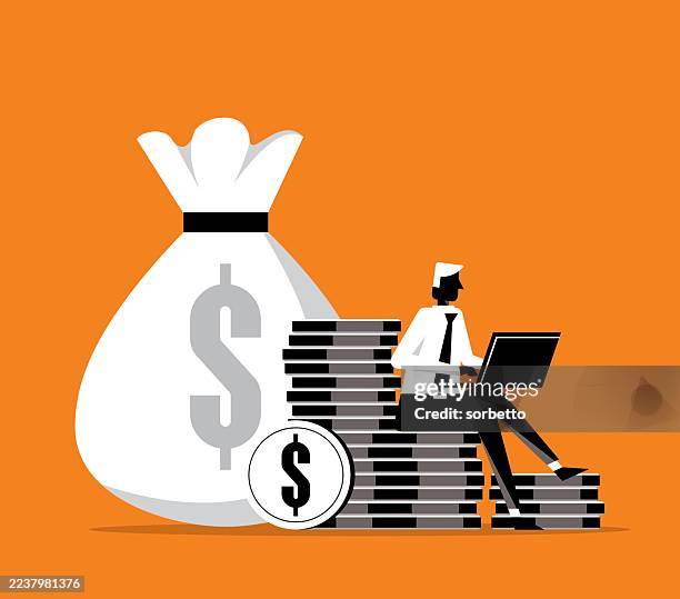 investment advisor - financial item stock illustrations