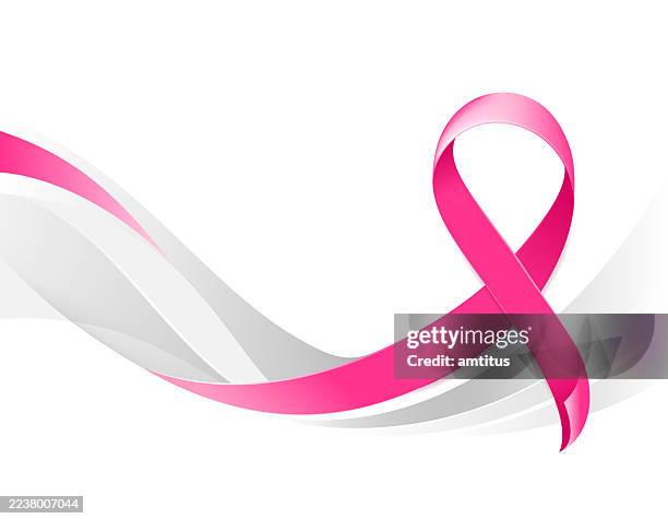 illustrations, cliparts, dessins animés et icônes de modèle de ruban - ruban de lutte contre le cancer du sein