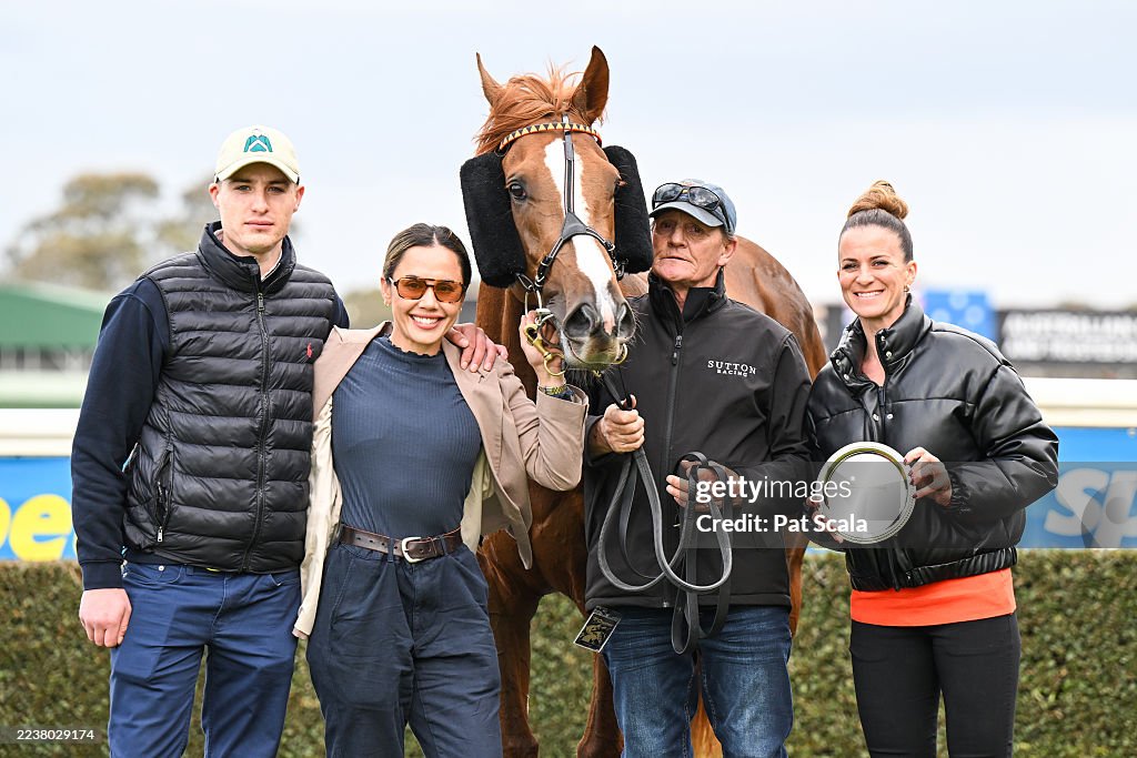 Dominic Sutton Dominic Sutton with Sulek after winning the MRC Foundation Pin & Win ...