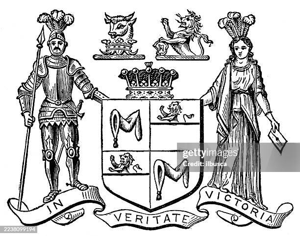 Heraldry Coat Of Arms Emblem Earl Of Loudoun High-Res Vector Graphic