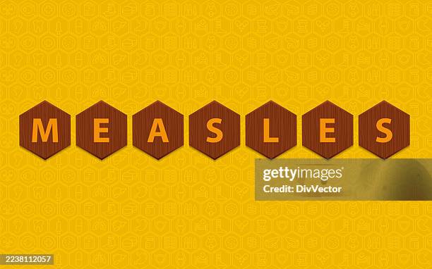 measles concept medical background - measles stock illustrations
