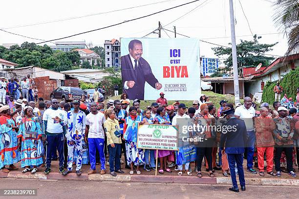 CAMEROON-POLITICS-ELECTION-BIYA, Nachrichtenfoto