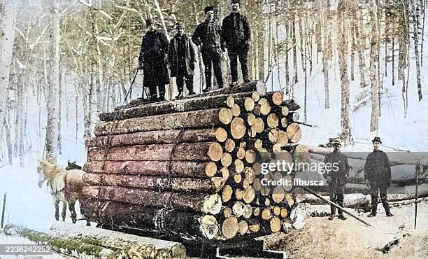 1,574 Vintage Lumberjack Stock Photos, High-Res Pictures, and