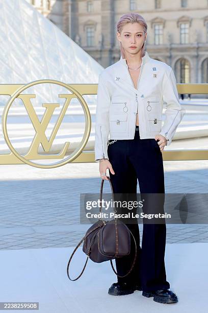 Felix attends the Louis Vuitton Womenswear Spring/Summer 2026 show as part of Paris Fashion Week on September 30, 2025 in Paris, France.